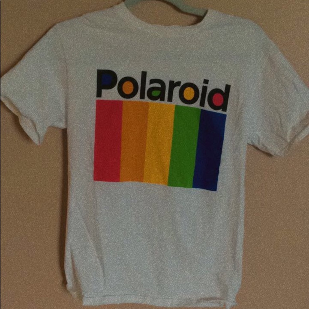 Polaroid White Tee